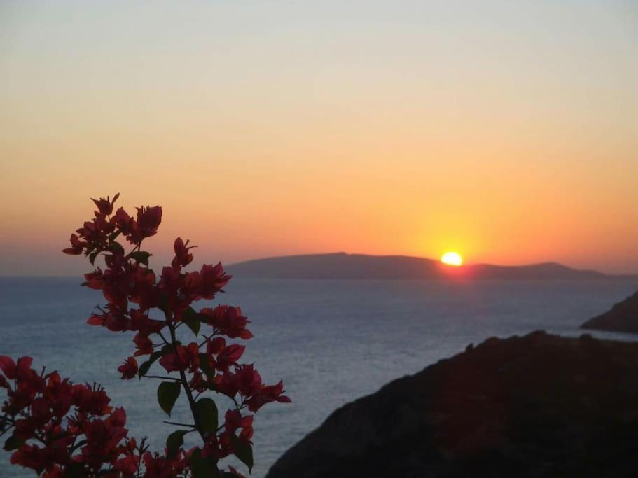 Endless Blue Villa - Amazing Sea View Agia Pelagia Exteriör bild