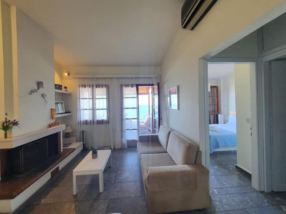 Endless Blue Villa - Amazing Sea View Agia Pelagia Exteriör bild
